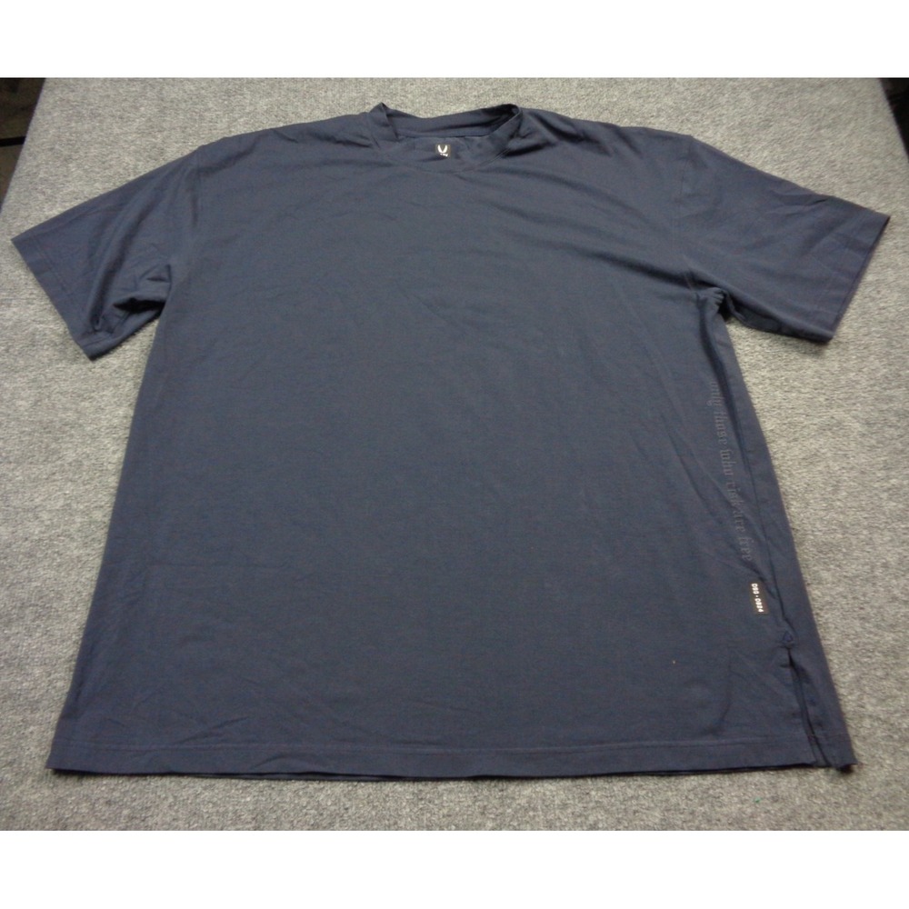 ASRV Shirt Men XL Blue ATB-UV+ DSG-0882 Athletic Performance Tee Korea Wicking